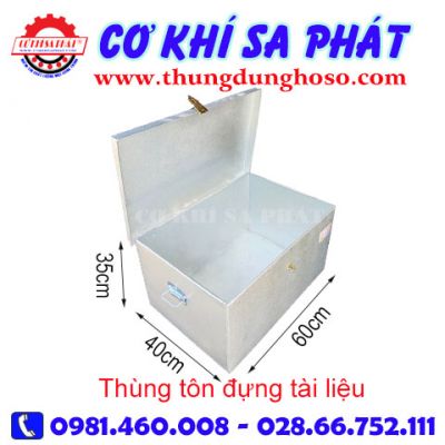 Thùng đựng hồ sơ KT 60cm x 40cm x 35cm